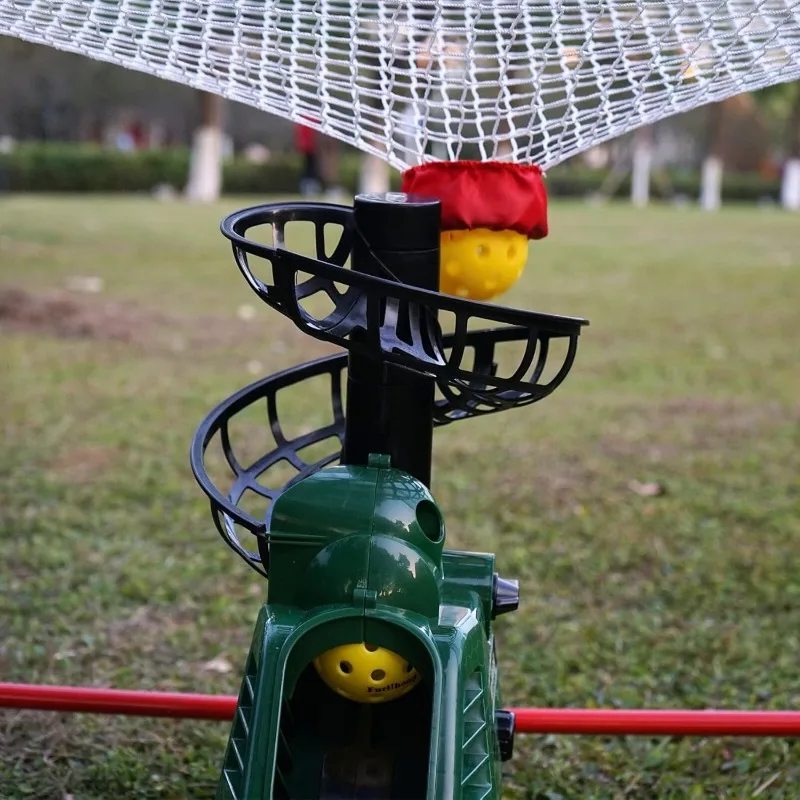 مجموعة المبتدئين 680PBH، بما في ذلك آلة الإطلاق، وشبكة إعادة تدوير الكرة، ومجداف كرة البيسبول، و3 كرات المخلل وحقيبة الحمل