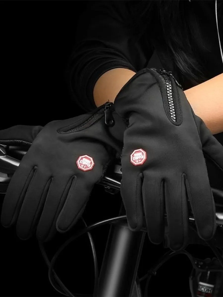 AliExpress Touchscreen Winter Gloves for Men And Women Warm Windproof Non-Slip Outdoor Cycling Driving Motorcycle Gloves for Cold Weather