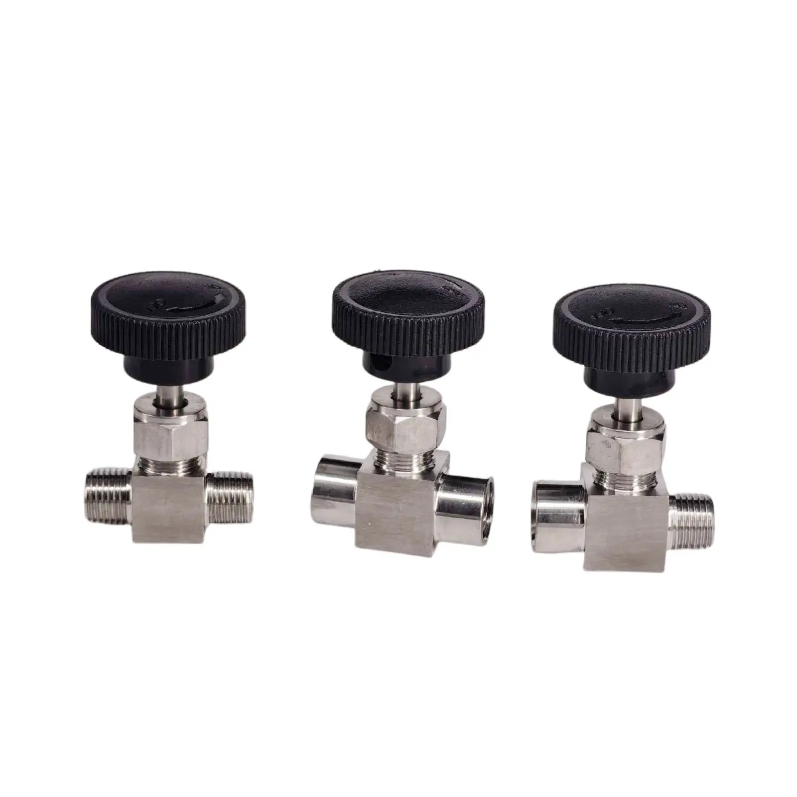 

1/8 "1/4" 3/8 "1/2" NPT BSP M14 M20 Женский/Чолотой 304 Игольчатый клапан управления потоком из нержавеющей стали Вода Газ Масло NPT Клапан