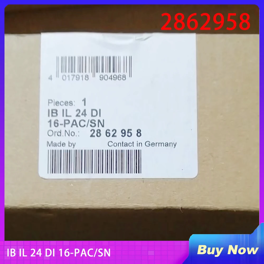 

2862958 For Phoenix Digital Module IB IL 24 DI 16-PAC/SN