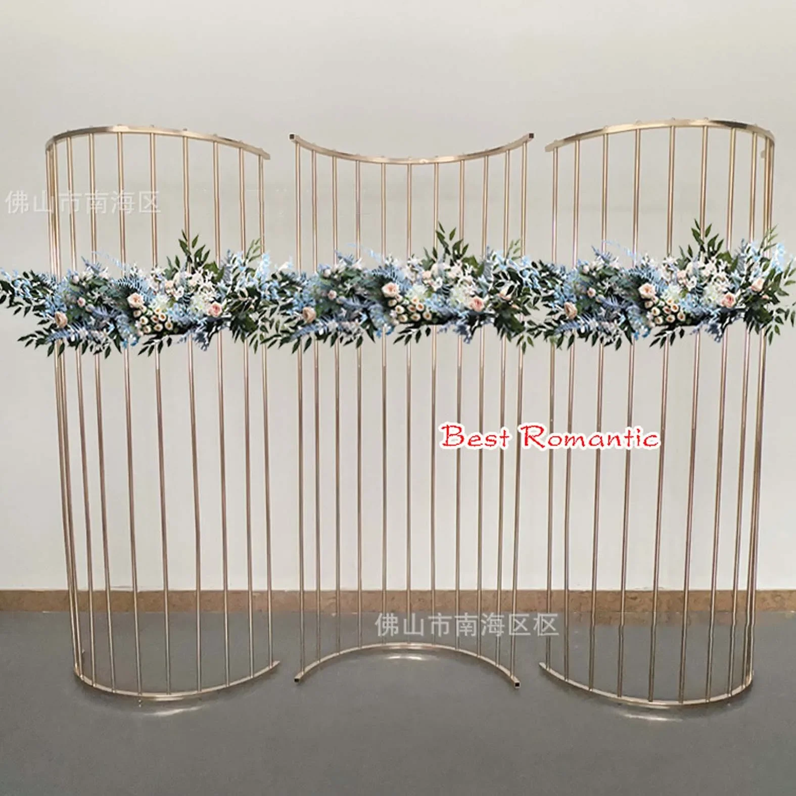 

Gold Cambered Wedding Backdrop Stand,flower Support Metal Frames,Engagement Stage Background Decoration,High Quality Iron Stands