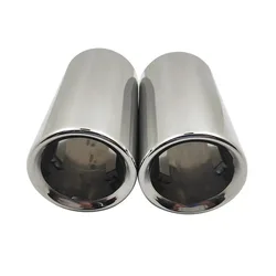 Stainless Steel Car Exhaust Tip Muffler Tail Pipe For BMW F30 2005-2016 E90 E92 3 Series Gt325i 328I 320I
