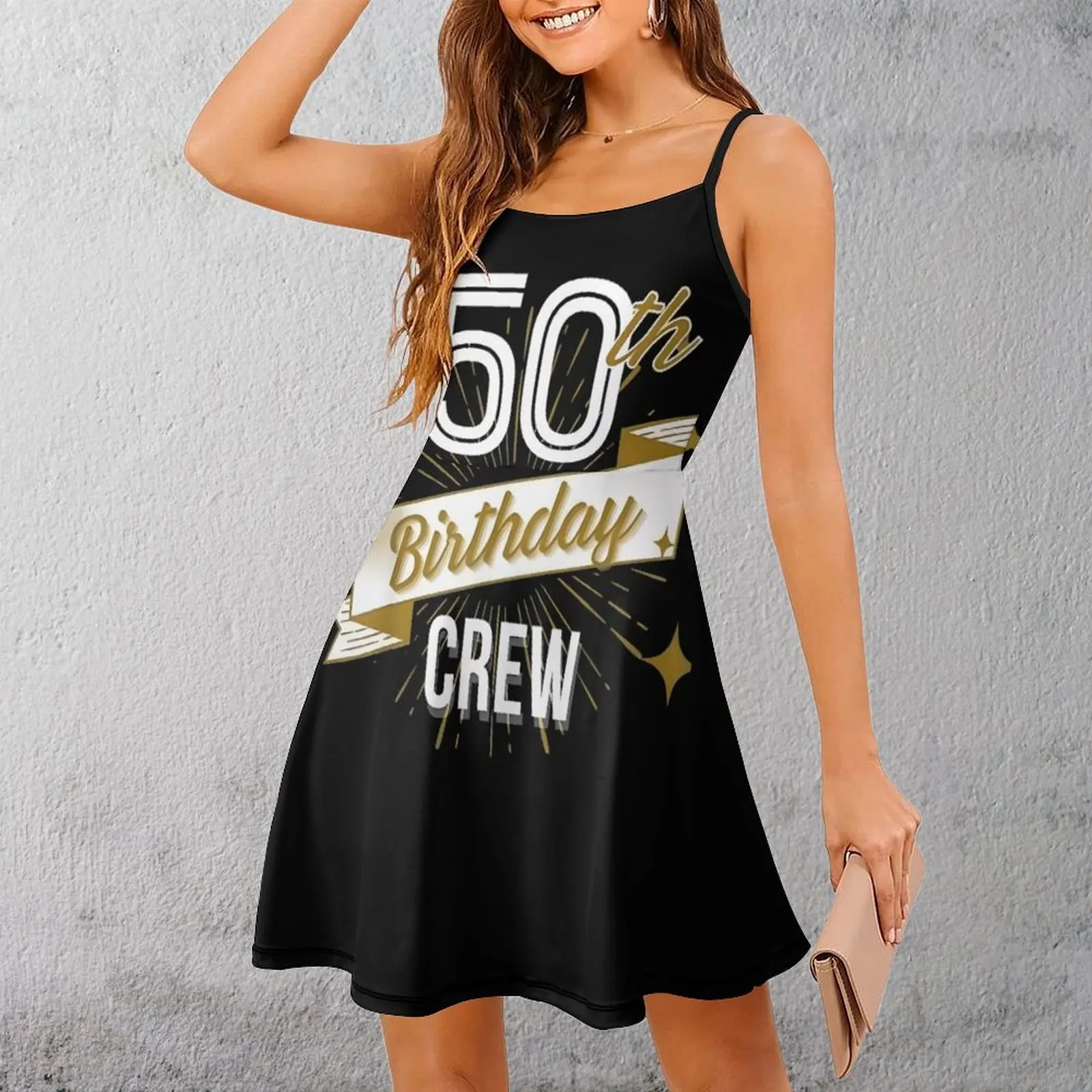 

Сексуальное женское платье, платье для празднования экипажа на 50-летие, женское платье на бретельках, новинка, клубные забавные винтажные платья