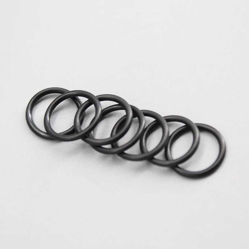 Black FKM O-Ring CS:2.4/3.1mm Fluoroelastomer O-ring Seal Gasket Heat & Oil Resistant for Automotive & Machinery