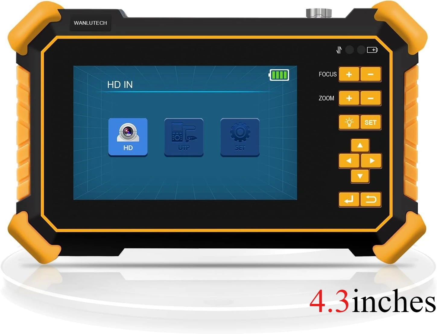 Testeur de caméra de vidéosurveillance 8MP, moniteur de caméra coaxiale CVI TVI AHD, Test UTP, contr