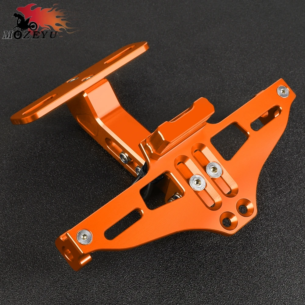 For KTM Duke 125 200 250 390 Duke 2011 - 2021 2022 2023 2024 2025 License Plate Holder Bracket Tail Tidy Fender Eliminator kit