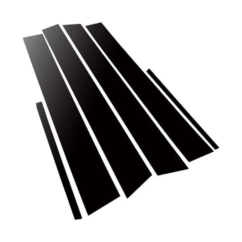 Leading-Car Window Moldings For Dodge 2011-2021 Anti Scratch Stickers Accessories Black