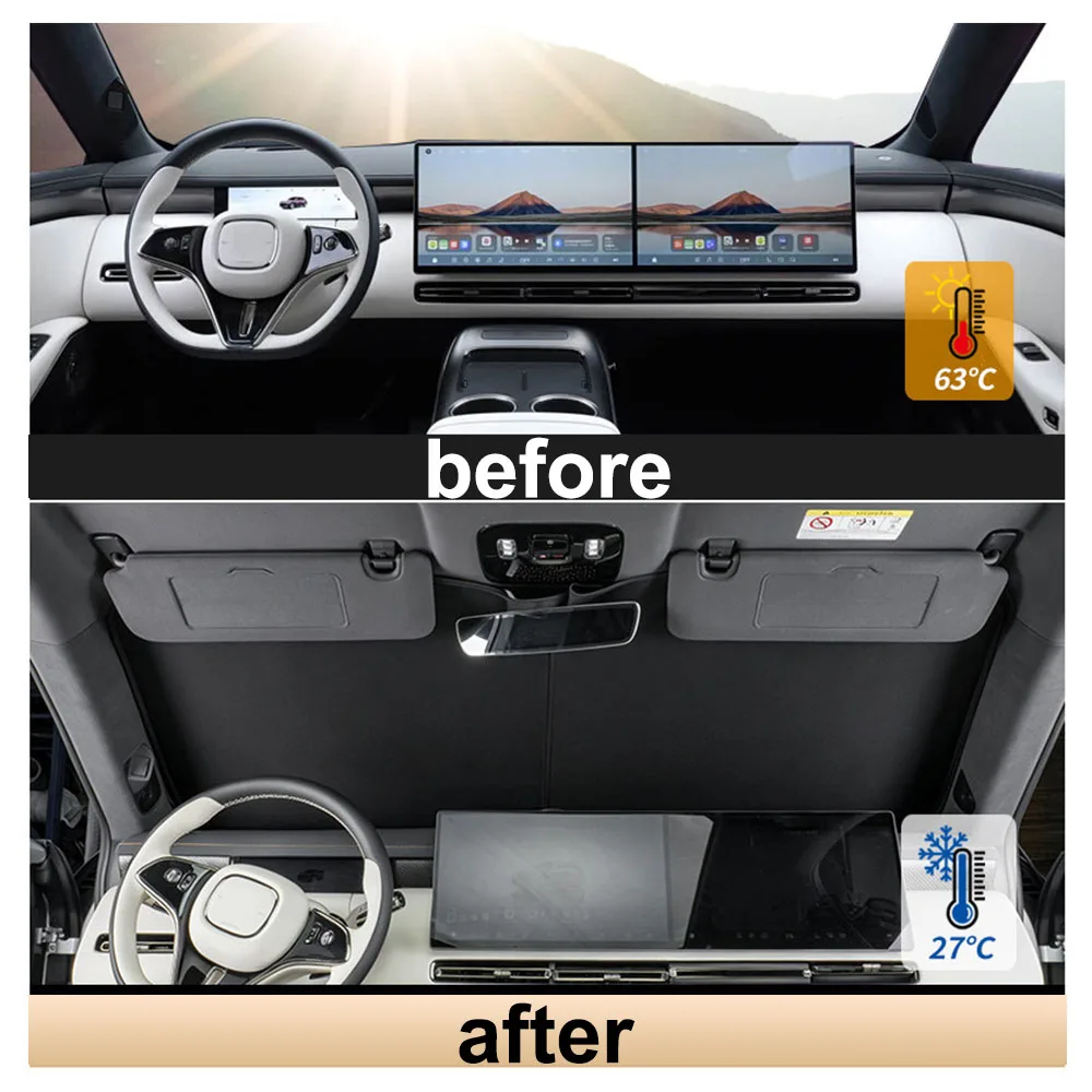 Suitable For VOYAH Passion S 2026 2027 Whole Car Thermal Insulation Sunshade Car Modification Parts Privacy Protection Sunshade