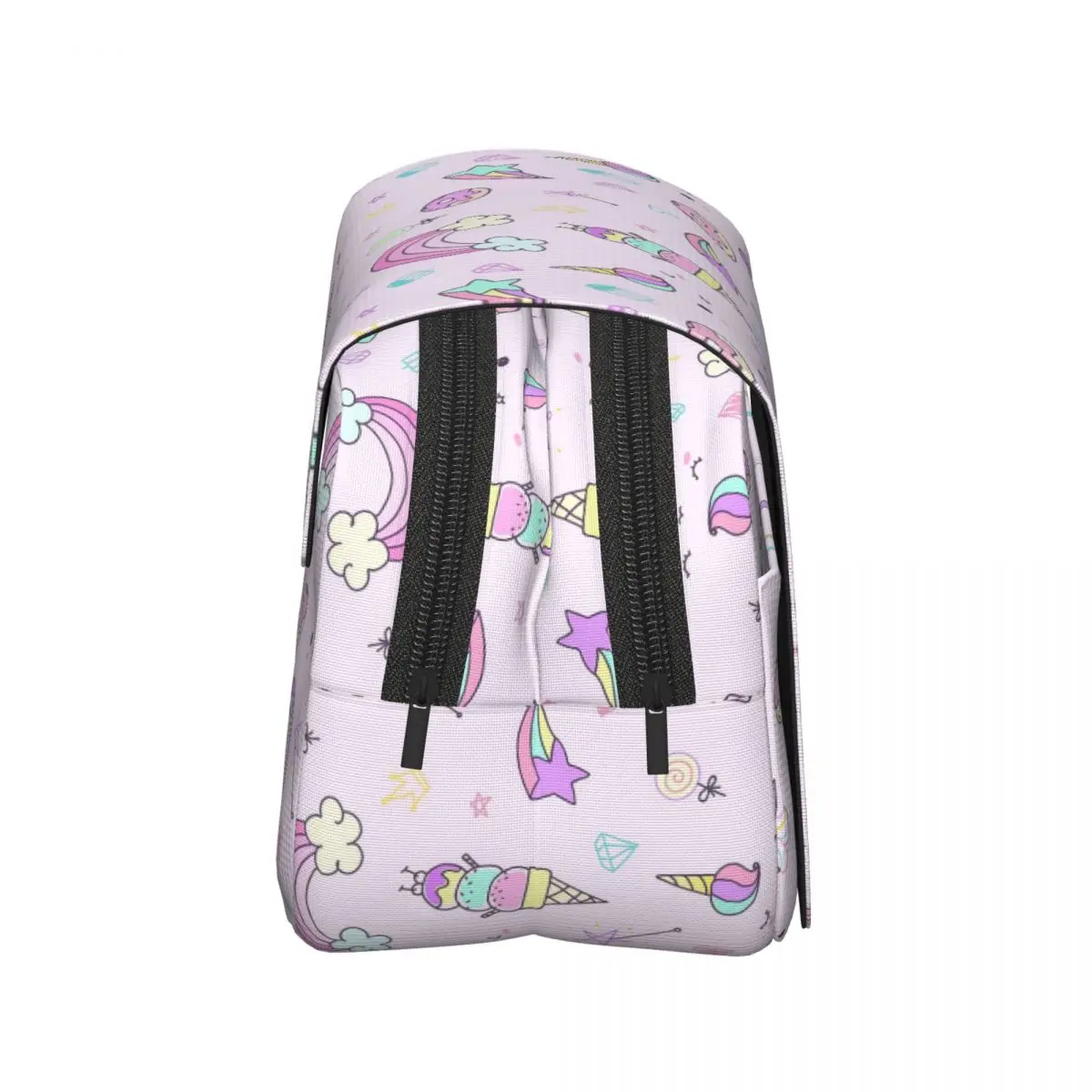 Ice Cream Unicorn Pencil Case Pencil Pouch Hard Shell Leather Big Capacity Pen Box Pencil Bag for Boy Girl Gifts