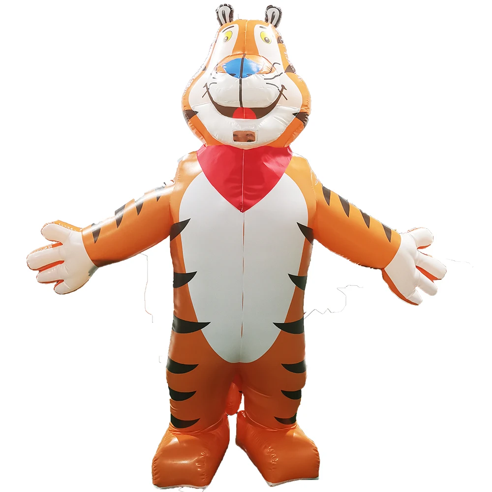 

Cheap And High Quality Giant Tiger Model Inflatable Character Toy Tiger Customized Animals Inflatable