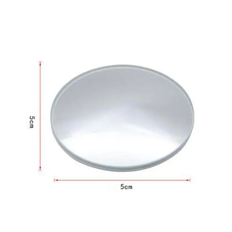 HD 360 Degree Wide Angle Adjustable Car Rear View Convex Mirror Auto Rearview Mirror Vehicle Blind Spot Rimless Mirrors