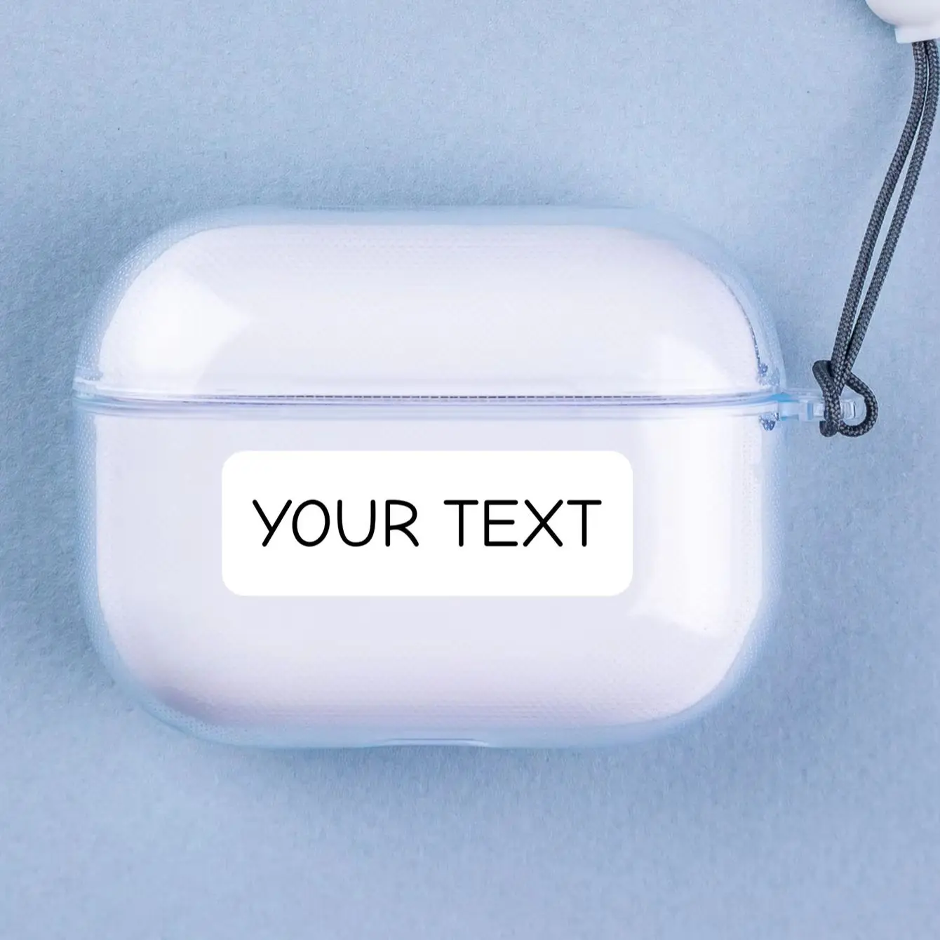 1-180Pcs Custom Name Waterproof Stickers Personalized Text Camping Sacks Outdoor Pouches Treat Bags Storage Bins Package Labels