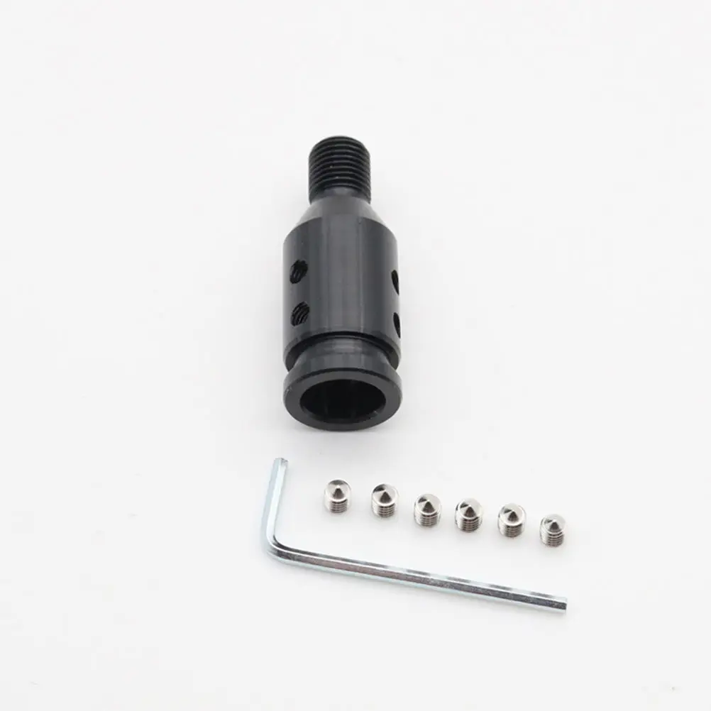 Heavy Duty Aluminum Knob Limiter Base for Automatic Manual Transmission Gear Lever Converter Universal Auto Parts Gear Knob