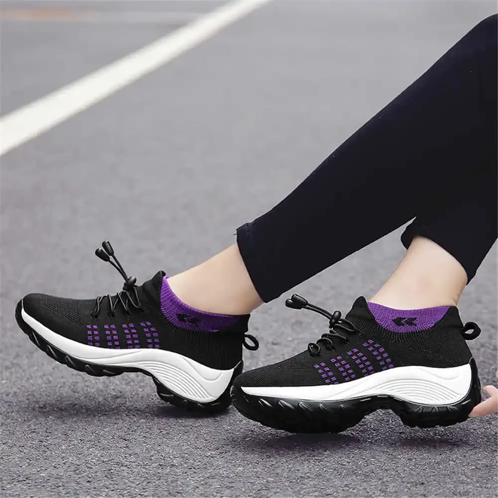 Big Sole Wedge Sole Ergonomic Shoes For Women Vulcanize New Arrival Ladies Sneakers Luxury Brand Sports Scarp Athletics