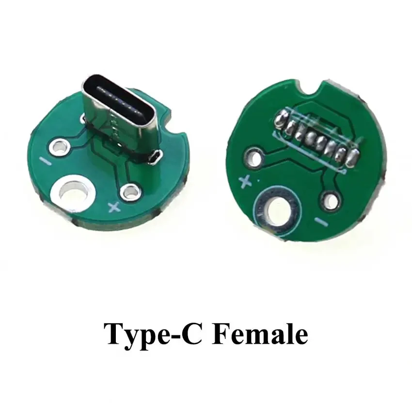 1Pcs USB 3,1 Typ C Stecker 90/180 Grad Vertikale Test PCB Board Adapter Männlich Weiblich Buchse Für daten Linie Draht Kabel Transfe – Detail 6