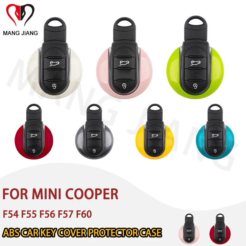 Car Remote Key Cover Case Holder For Mini Cooper F54 F55 F56 F57 F60 Protection Fob Shell Material ABS Decoration Accessories