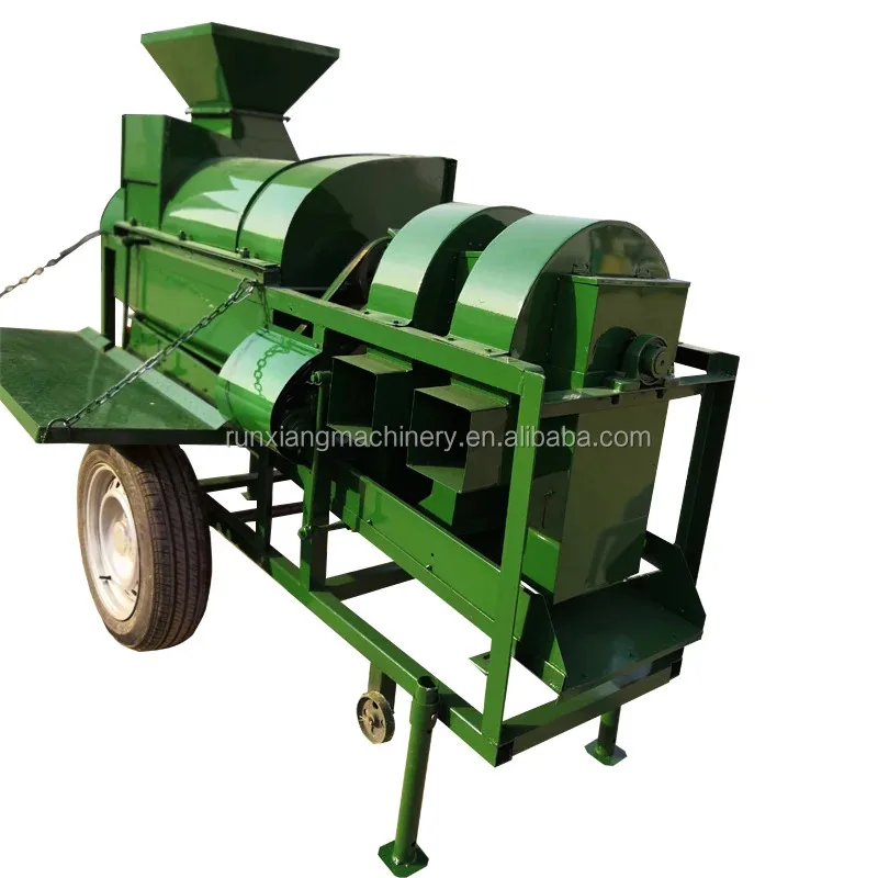 

For Sea Shipping CustomizedRice Wheat Soybeans Corn Sorghum Rapeseed Threshing Machine 2000kg/h Capacity
