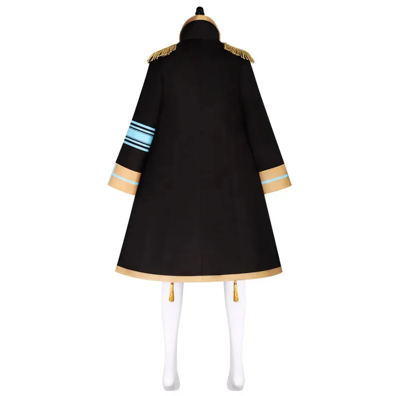 فستان تنكري من أنيمي YouTuber Hololive Mea قبعة الرأس للفتيات والنساء زي تنكري لحفلات الهالوين