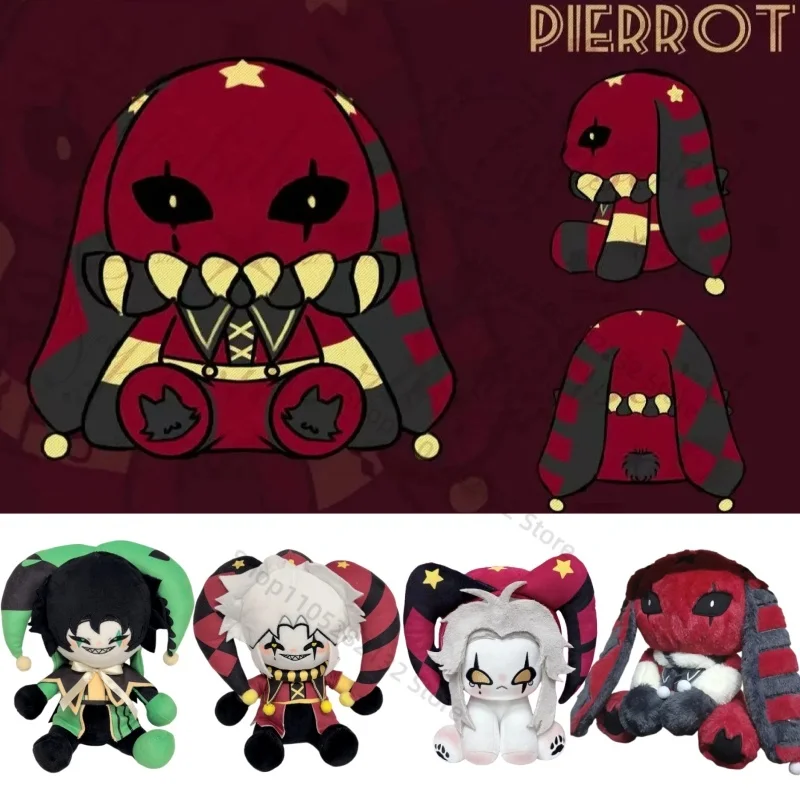 

New The Freak Circus Plush Pierrothe Harlequin Freaks Pierrot Plush Anime Peripherals Plushie Doll Toy Birthday Gift For Kid