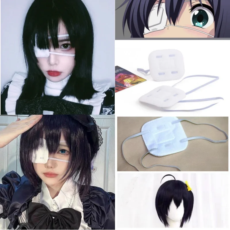 

Хэллоуин аниме маска для одного глаза косплей тематические аксессуары для вечеринок удобная повязка на глаз регулируемый реквизит для глаз косплей игрушки подарок ﻿