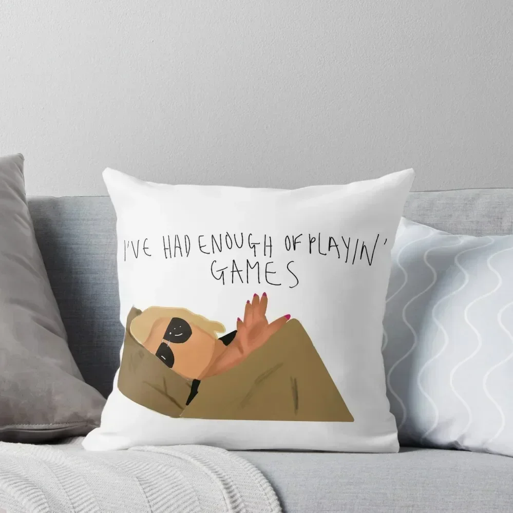 

Gemma Collins Had enough of playing games Throw Pillow pillowcases for sofa cushions Cushion Cover Luxury pillow
