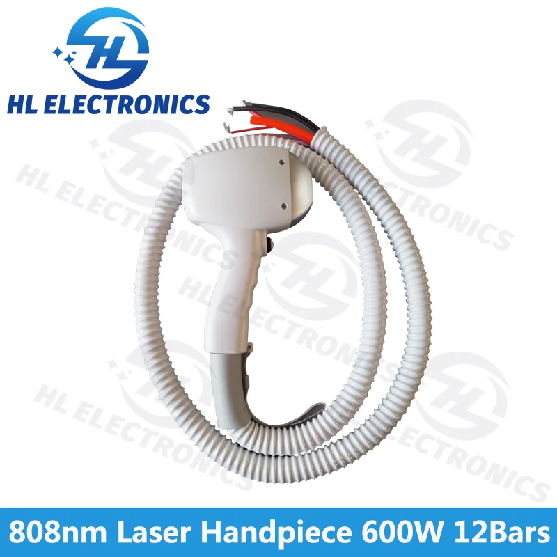 600W 808nm Diode Laser Handpiece with 12 Bars 600W Laser Stack