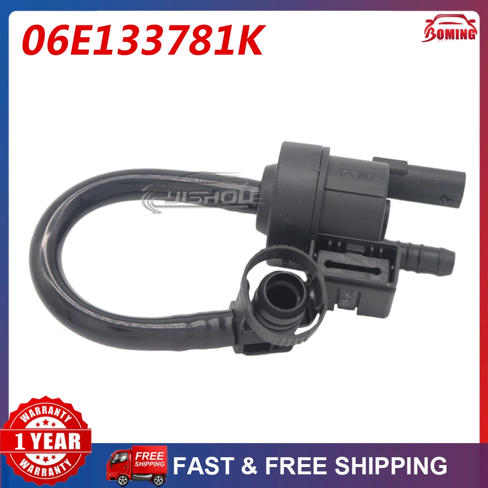 

New Car Activated Carbon Filter Fuel Tank Breather Purge Valve Hose 06E133781K Fits For Audi A6 A7 A8 Q5 S4 S5 3.0L 06E133781E