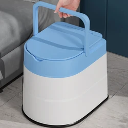 Bedside Mobile Sit Toilet Portable Deodorant Urine Basin Home Adult Sitting Chair Elderly and Pregnant Women Easy Clean