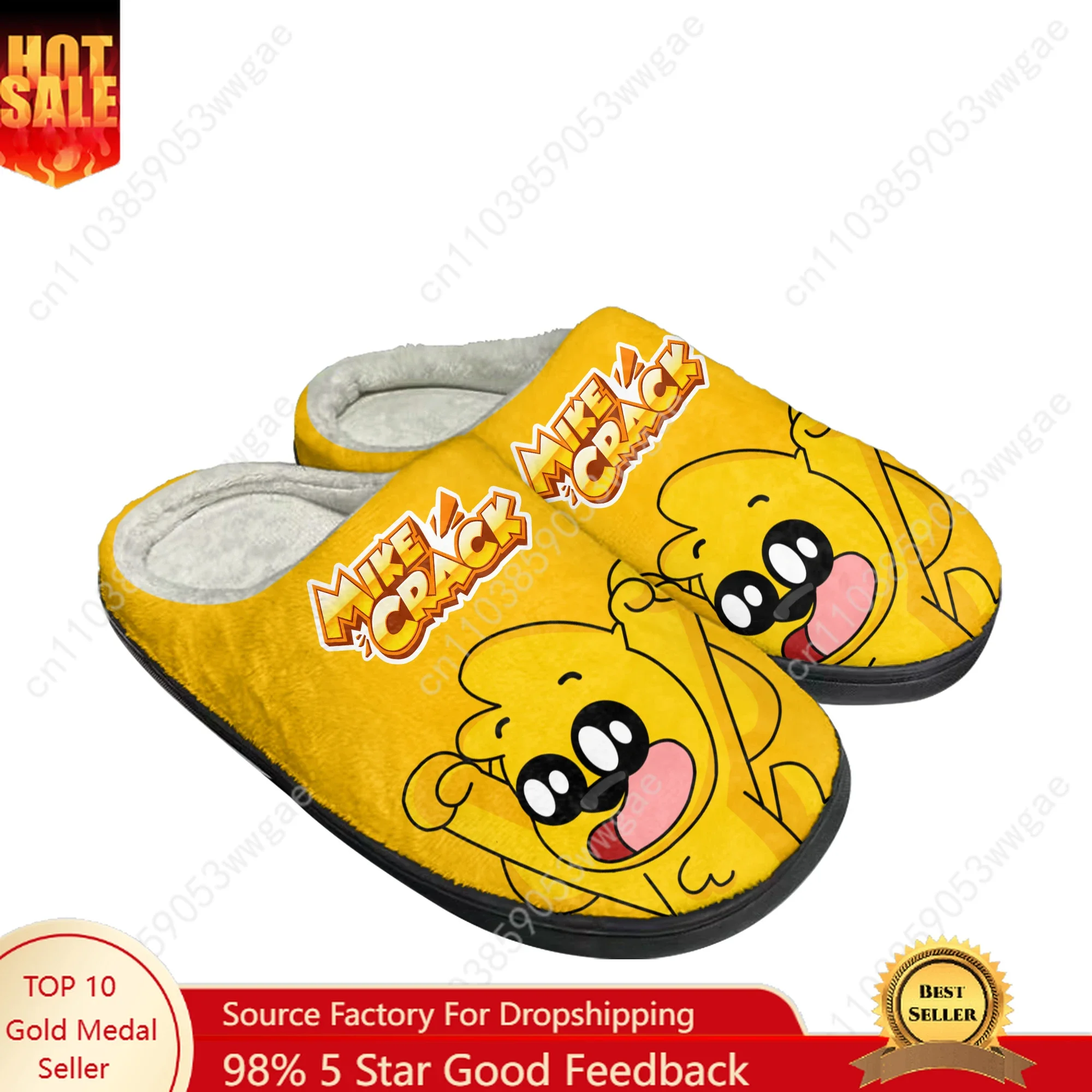 Mikecrack Cotton Shoes Family Slippers Mens Womens Teenagers High Quality Plush Bedroom Casual Warm Shoes Customized Slippers