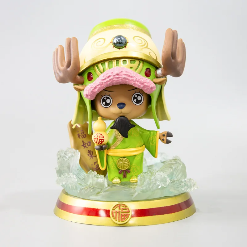 Anime One Piece Tony Tony Chopper Auspicious New Year PVC Action Figure Collectible Model Doll Toy 20CM