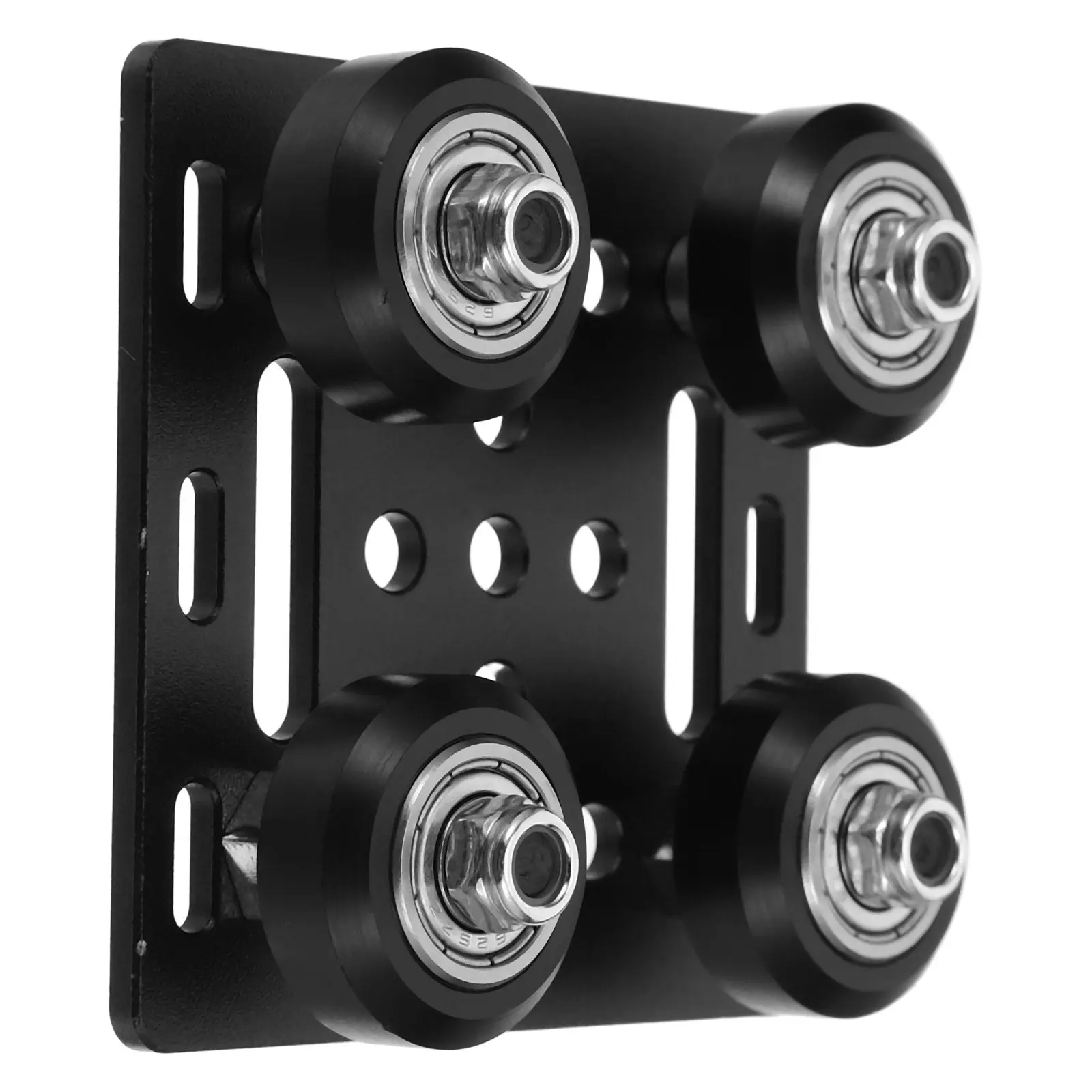 

European Gantry Plate Pulley for 2020 Aluminum Profile 3D Printer Parts Support Plate Premium Metal No Rust Easy Assembly