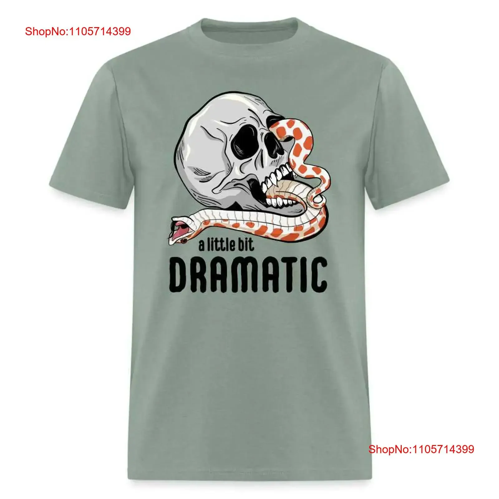 Hognose Drama Snake Little Bit Dramatic Hoggie Danger Noodle T Shirt vintage Washed Breathable Stretched Casual graphic homme