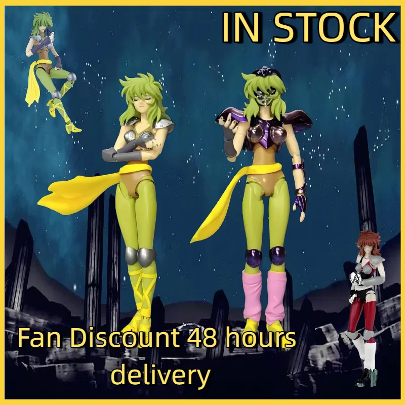 

【IN STOCK 】 Saint Seiya Myth Cloth EX Ophiuchus Shaina Silver Action Figure Athena Saints Knights of Zodiac Model Statue Toys