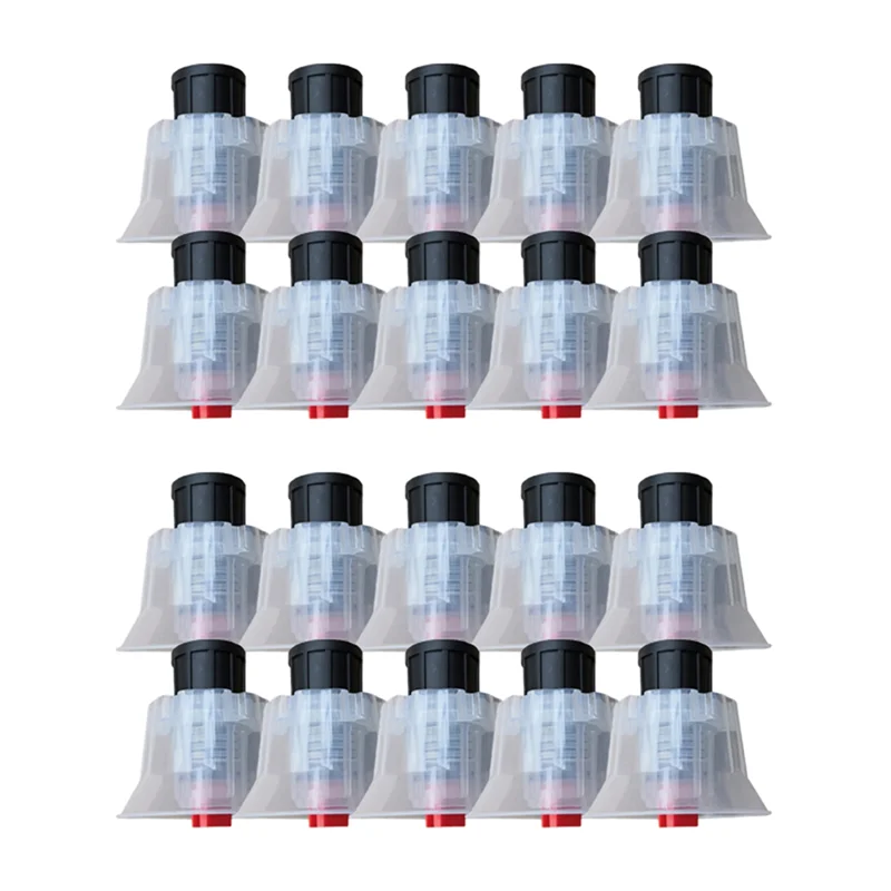 

A95I-Internal Thread 16Mm Foam Nozzle Set Of 10Pcs Car Wash Windscreen Fan Compatible Accessories