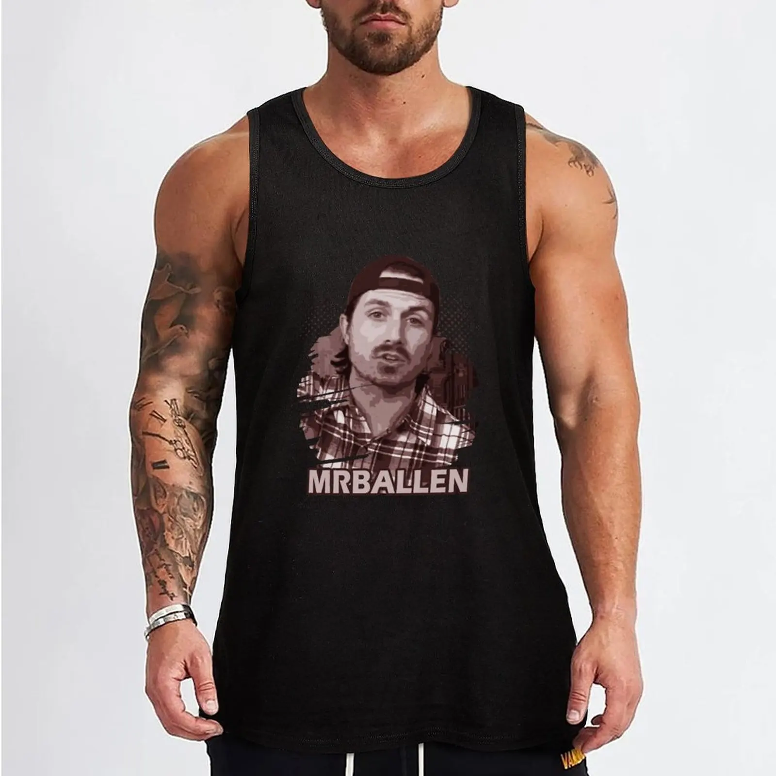 WhoElse Wants To Know Mystery Behind MrBallen Tank Top Men's t shirt Men's gym t-shirt