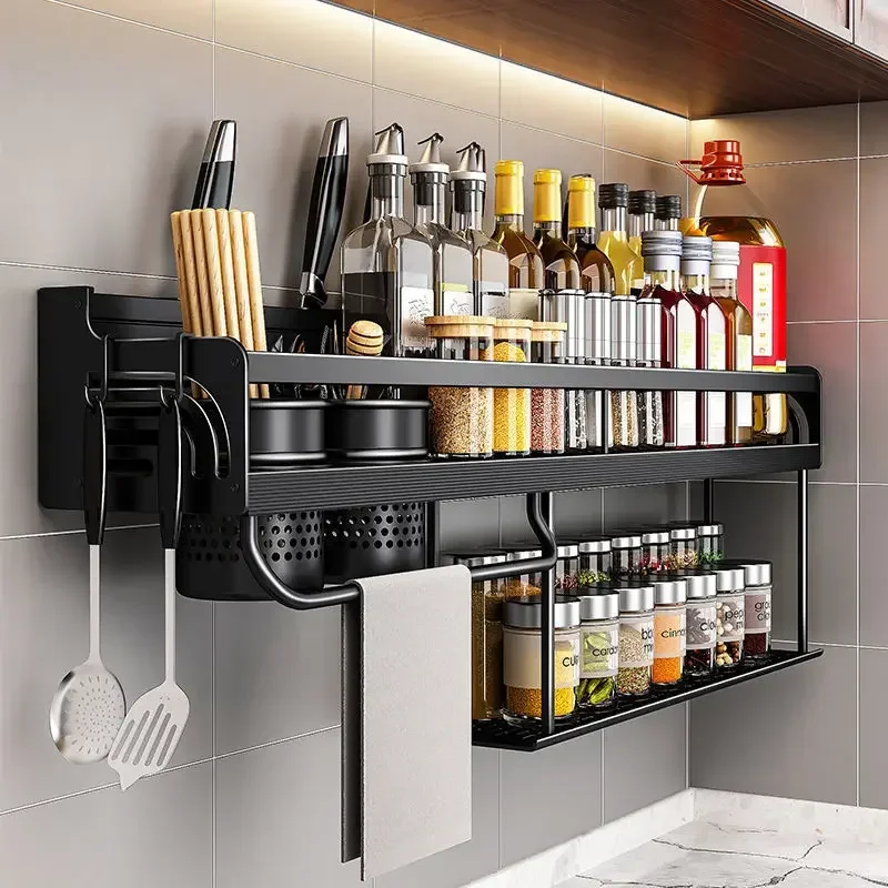kitchen-organizer-shelf-wall-mounted-spice-storage-rack-kitchen-knife-holder-wall-seasoning-chopstick-spoon-shovel-storage