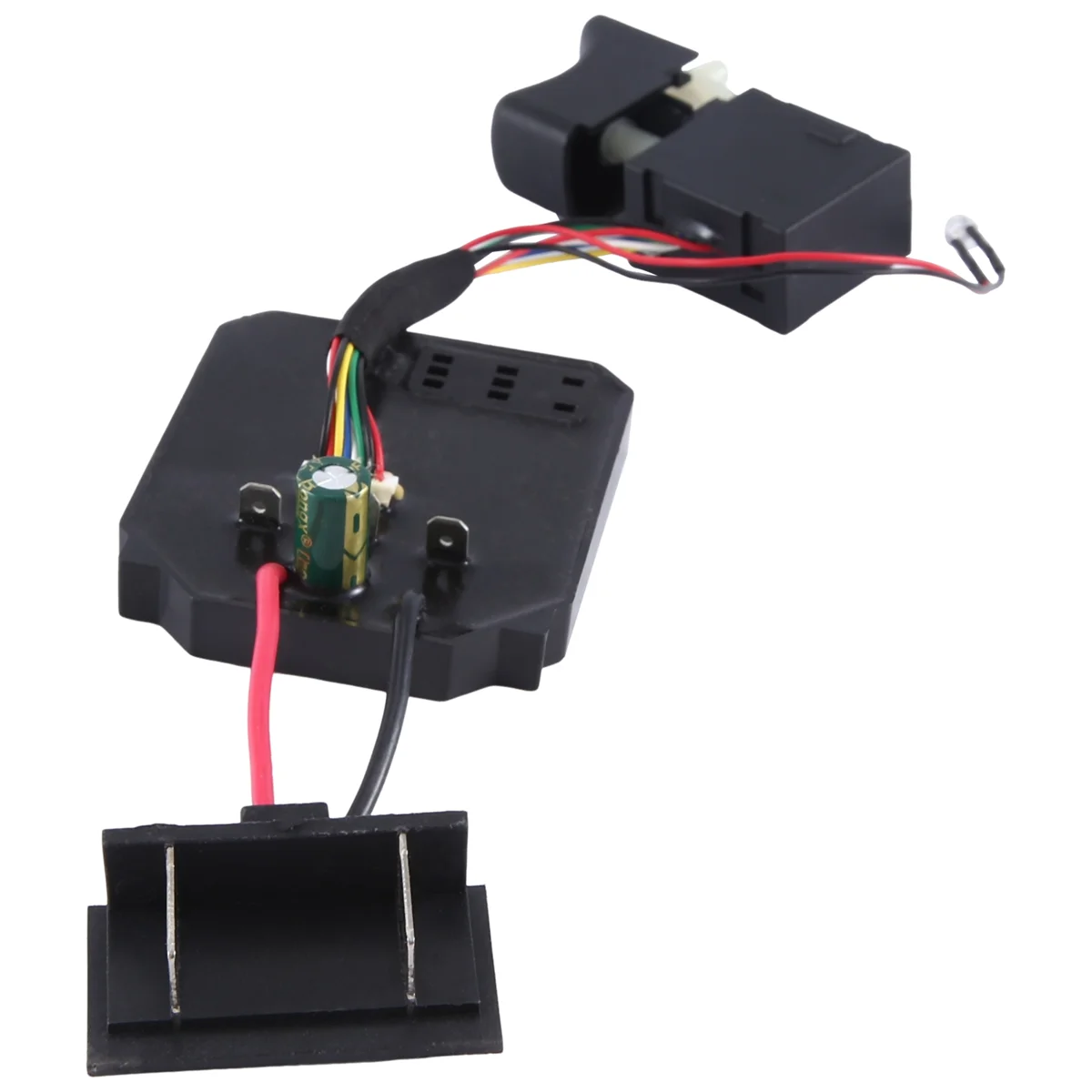 Подходит для Dayi 2106/161/169, бесщеточный электрический ключ, плата управления приводом + переключатель, бесщеточный электрический переключатель гаечного ключа