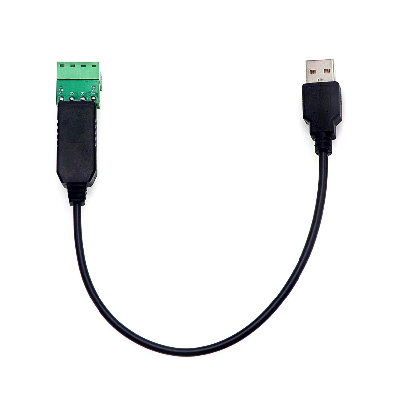 RS485 To USB 485 Converter Adapter USB Extension Cable Support Win7 XP WIN98 WIN2000 WINXP WIN7 WIN10 VISTA