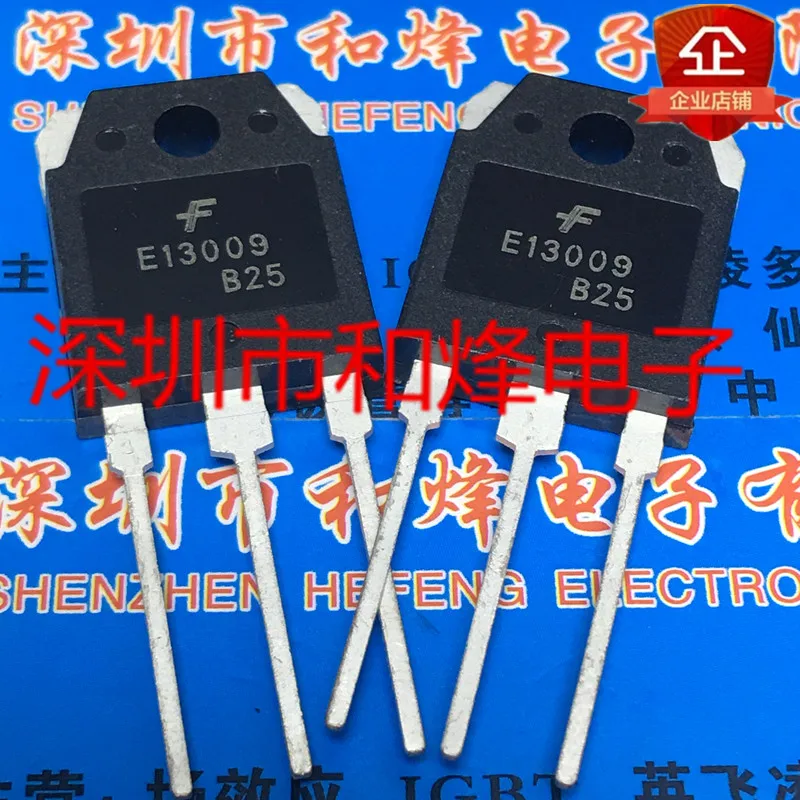 Free shipping   E13009  TO-3P       10PCS