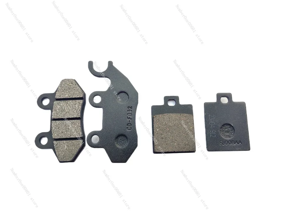 Front and Rear Brake Pads Disc Brake Pads Brake Disk for SYM Sanyang XS125T-16A FIDDLE FIDDLE 3 4 5