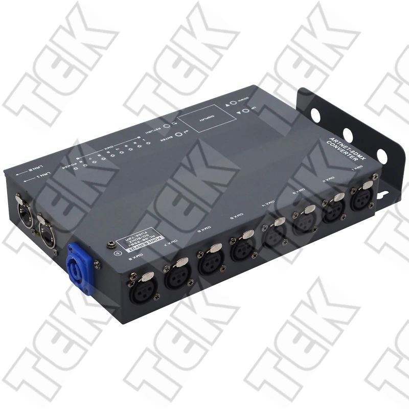 ARTNET-8DMX Converter with RDM for Tiger Touch MA Console Madrix Software Ethernet for Show Wedding Pro Stage Light DMX Consolel