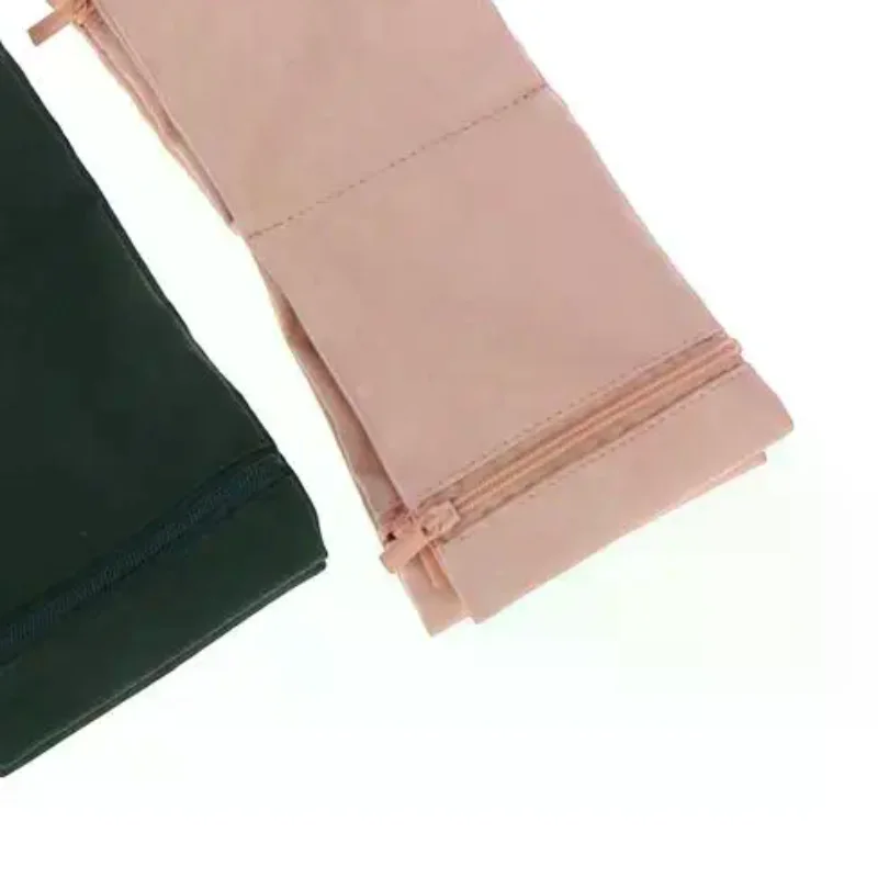 

Travel Jewelry Storage Bag Soft Lining Multiple Compartments Waterproof Zipper Delicate Pouch for Women Daily Use Gift