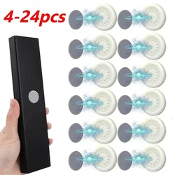 4-24pcs Strong Magnetic Hook Remote Control Hook Organizer Magnetic Wall Hanging Keychain Anti-lost Storage Garden Iman Magnet