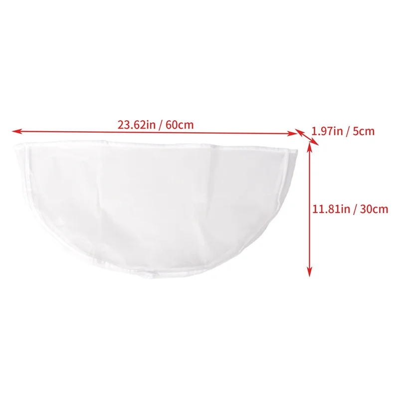 Excelentes bolsas para ropa de 10 piezas, cuello blanco con cubierta para el hombro, fundas para trajes, protección transparente contra el polvo