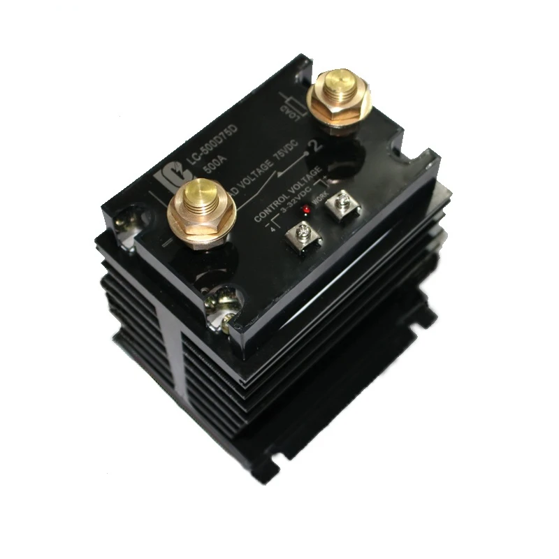 Imagem -05 - Relé de Estado Sólido dc com Dissipador Controle dc 500a 1000a