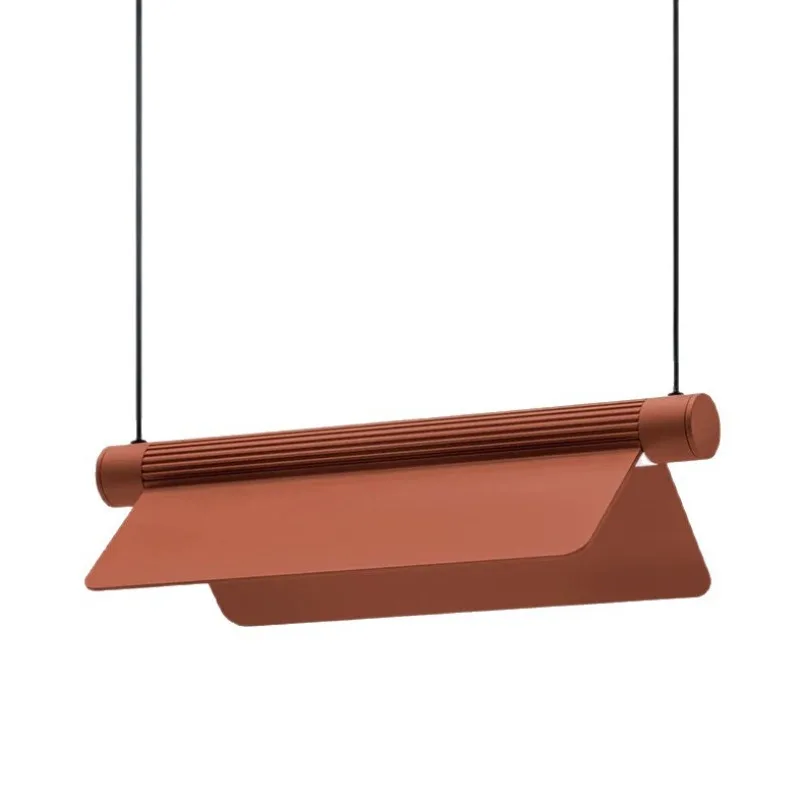 Nordic style restaurant chandelier, minimalist color chandelier floor lamp
