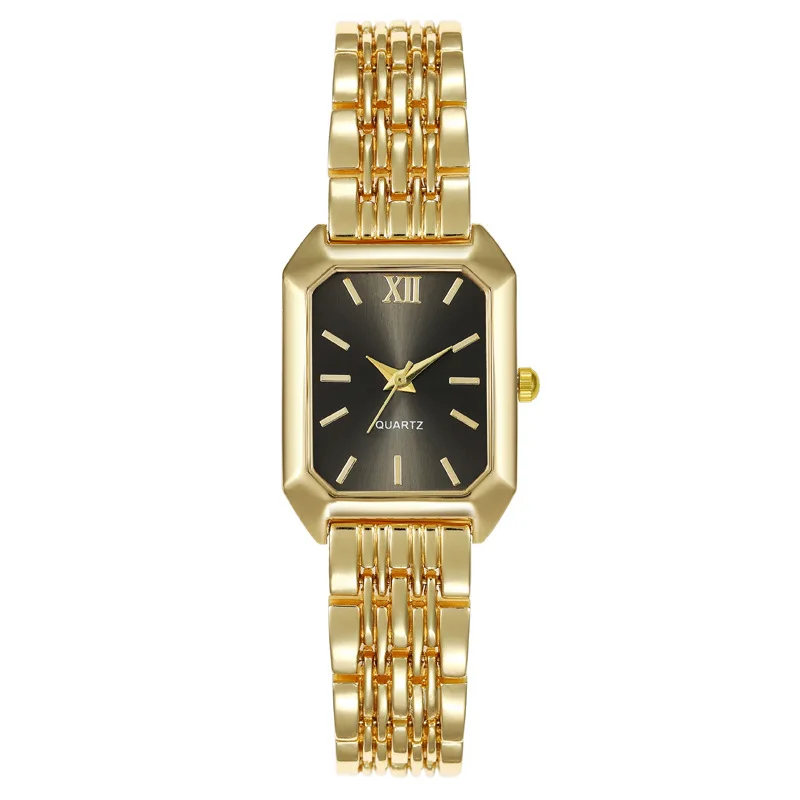 Nieuwe gouden horloges voor dames damespolshorloge goud quartz minimalistisch horloge cadeau