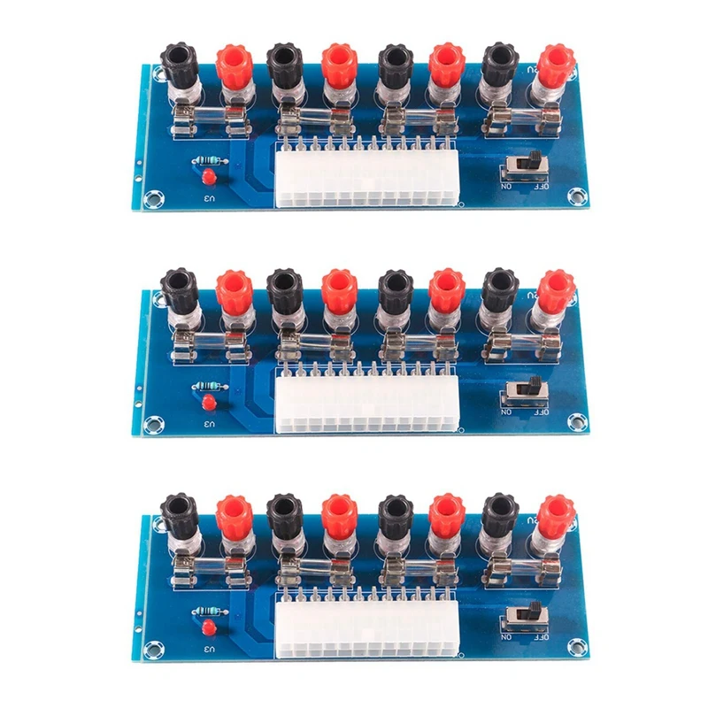 XH-M229 Desktop Computer Chassis Power Supply ATX Transfer Board Power Lead Module Power Output Terminal Module 24Pin-T44C