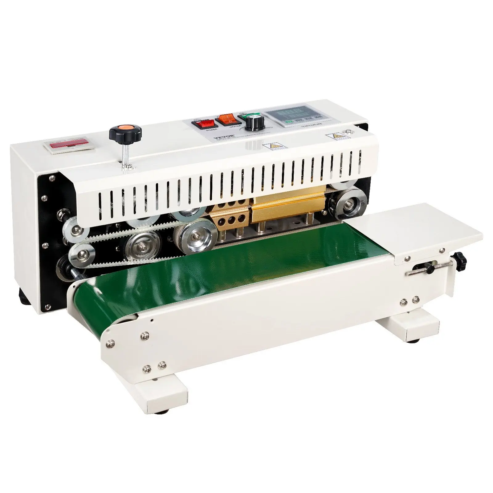 Continuous Horizontal Band Sealer Machine With Count Function For Bag Band Sealing