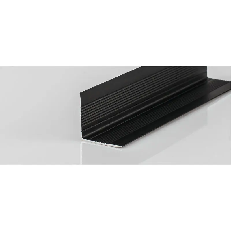 Customized. L-Type Aluminum Banding Wall Panel Closing Tape Background Wall Layering Square Angle Stainless Steel Metal Dec